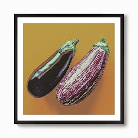 Eggplants Art Print