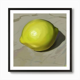 Lemon Art Print