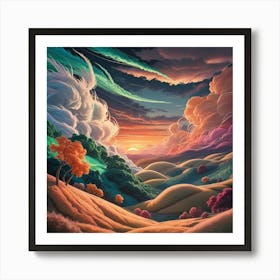 Landscape Art Art Print