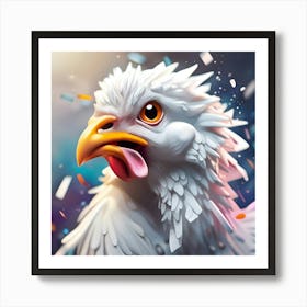 Rooster Art Print