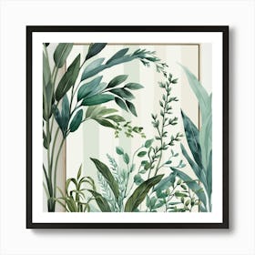 Leonardo Phoenix A Serene And Vibrant Wall Art Piece Featuring 1 (1) Art Print