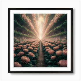 Flower Garden 1 Art Print