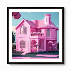 Barbie Dream House (602) Art Print