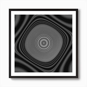 Digital Art Background Black White Art Print