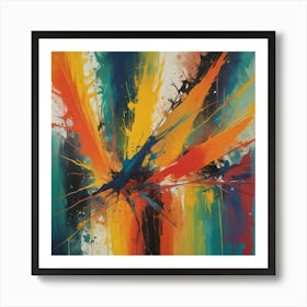 Abstract Painting 986 Art Print