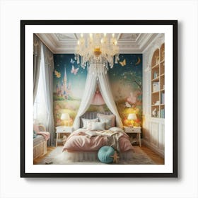 Princess Bedroom 2 Art Print