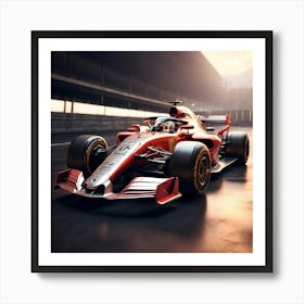 Ferrari F1 Car Art Print