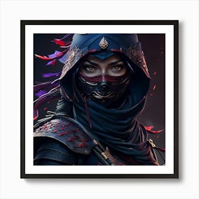Graceful Assassin Art Print