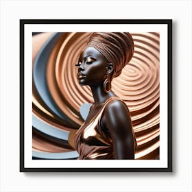 Beautiful African Woman 1 Art Print