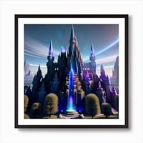 Castle In The Sky 4 Art Print