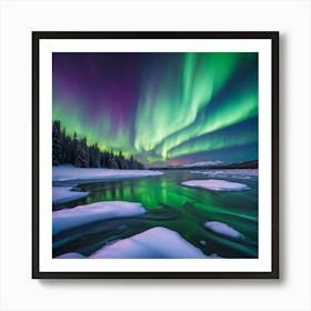 Aurora Borealis 1 Art Print