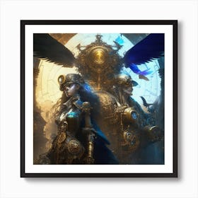 Steampunk Art Art Print