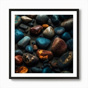 Pebbles Art Print