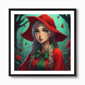 Red Riding Hood Art Print