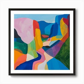 Modern Abstract Collection 66 Art Print