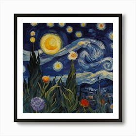 Starry Night Art Print