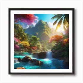 Hawaiian Paradise Art Print