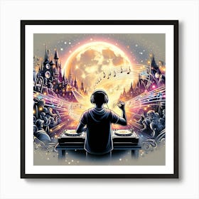 Dj Dj Dj 4 Art Print