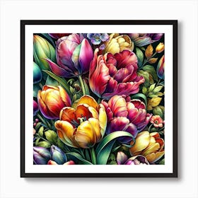 Tulips Art Print