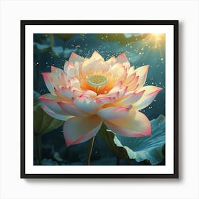 Lotus Flower 10 Art Print