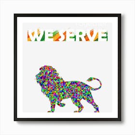 Lions Club International Member Men Art Print