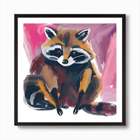 Raccoon 11 Art Print