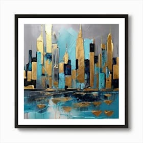 New York City Skyline Art Print