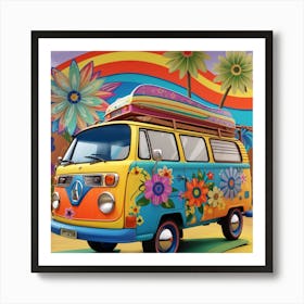 Vw Bus Art Print