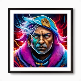 Man In A Hat Art Print