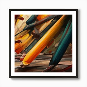 Pencils Art Print