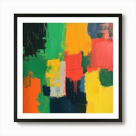 Modern Abstract Collection 71 Art Print