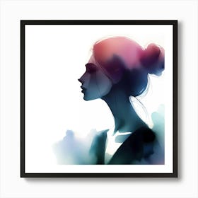 Portrait Of A Woman 30 Art Print