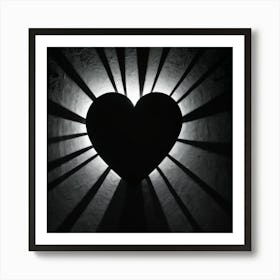 Heart - Heart Stock Videos & Royalty-Free Footage Art Print