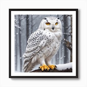 Snowy Owl Art Print