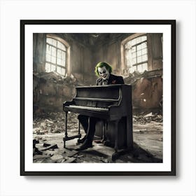 Joker Piano 1 Art Print