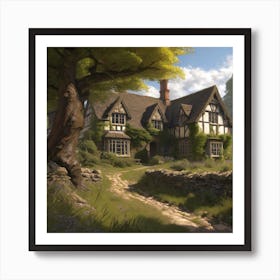 House In The Woods 5 Art Print