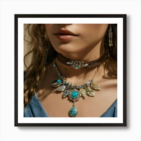 Details And Close Ups Of Complex Jewelry (9) Art Print