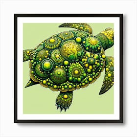 Green Sea Turtle Art Print