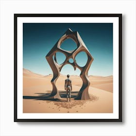 Sand Sculpture 88 Art Print