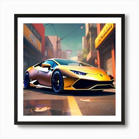 Lamborghini 2 Art Print