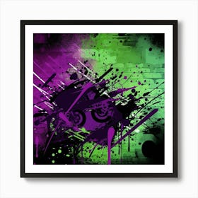 Abstract Background Art Print