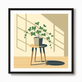 Potted Plant 1 Art Print