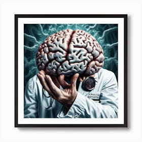 Brain Of A Doctor Art Print