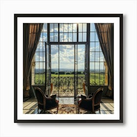 Stockcake Elegant Window View 1719803199 1 Art Print