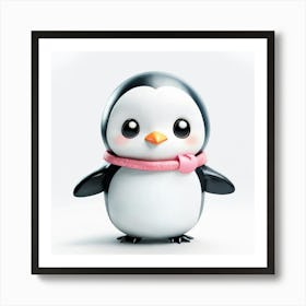Cute Penguin 1 Art Print