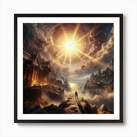 Elder Scrolls Art Print