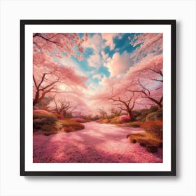 Cherry Blossoms 2 Art Print