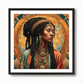 Tutul-Xi Queen Art Print