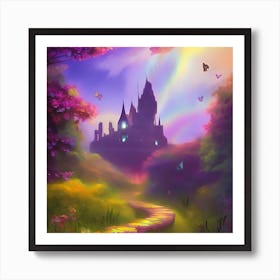 Fairytale Castle 6 Art Print