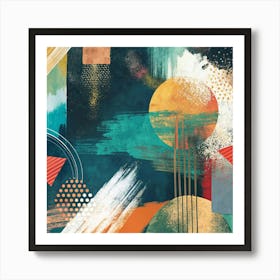 Abstract Painting 139 Art Print